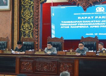 DPRD Jambi Sorot RAPBD 2027: Belanja Pegawai Tinggi, Infrastruktur Terabaikan??